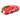 A raw beef steak with a sprig of rosemary