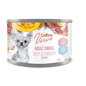 Calibra Dog Verve GF Adult Small Beef & Chicken 6x200g