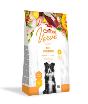 Calibra Dog Verve GF Adult Medium Chicken & Duck Dry Food 2kg