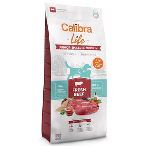 Calibra Dog Life Junior Small & Medium Fresh Beef