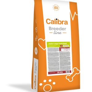 Calibra Dog Breeder Junior Large Fresh Beef 20kg